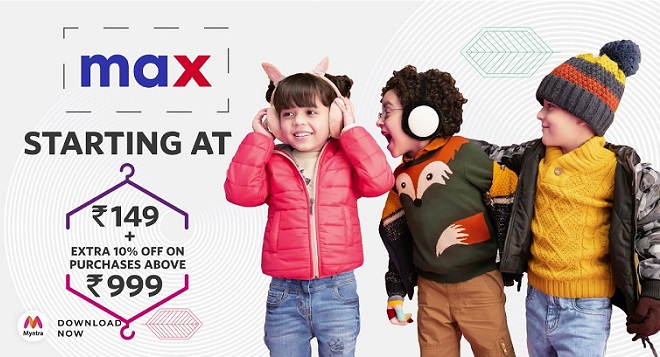 Kids wear clearance in myntra